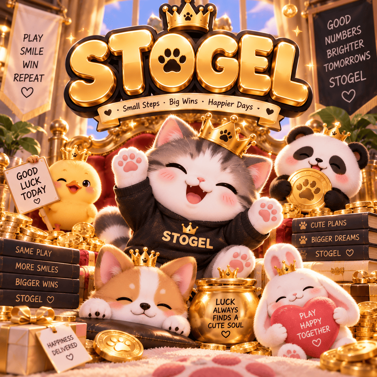 Banner STOGEL Cyber Blue